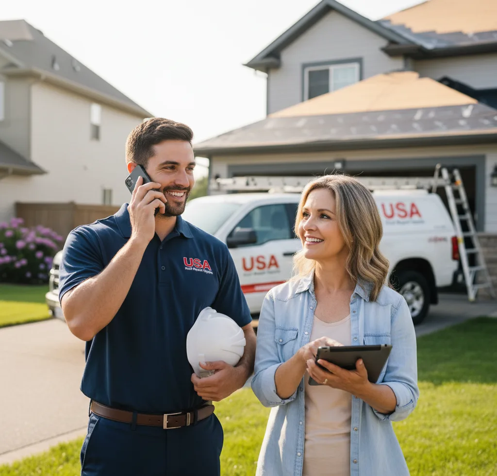 USA Roof Repair Experts customer support in Del Rey